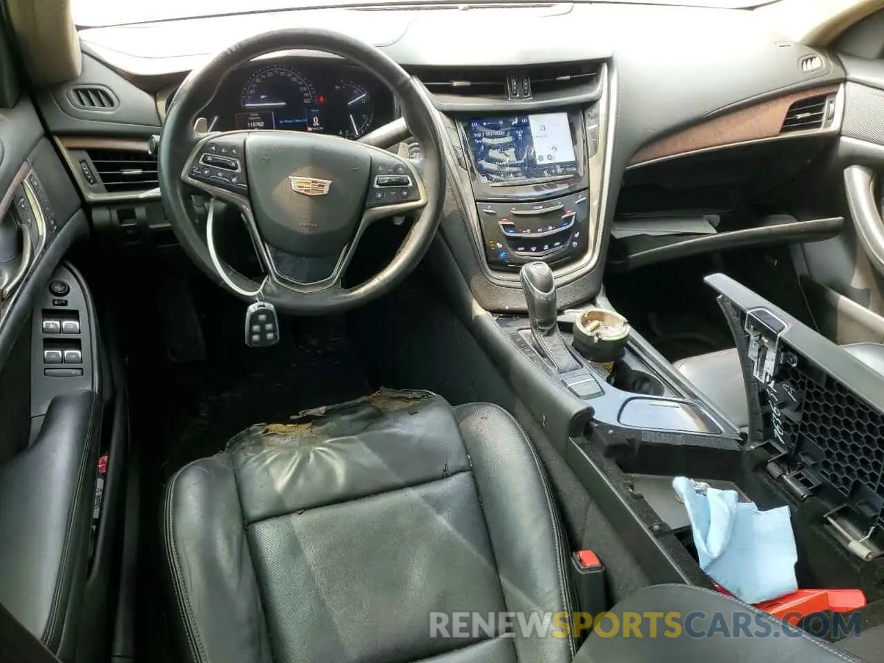 8 Photograph of a damaged car 1G6AR5SX9K0125005 CADILLAC CTS 2019