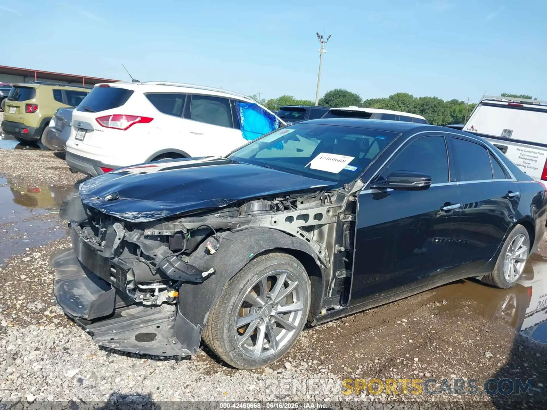 2 Photograph of a damaged car 1G6AR5SX9K0140636 CADILLAC CTS 2019
