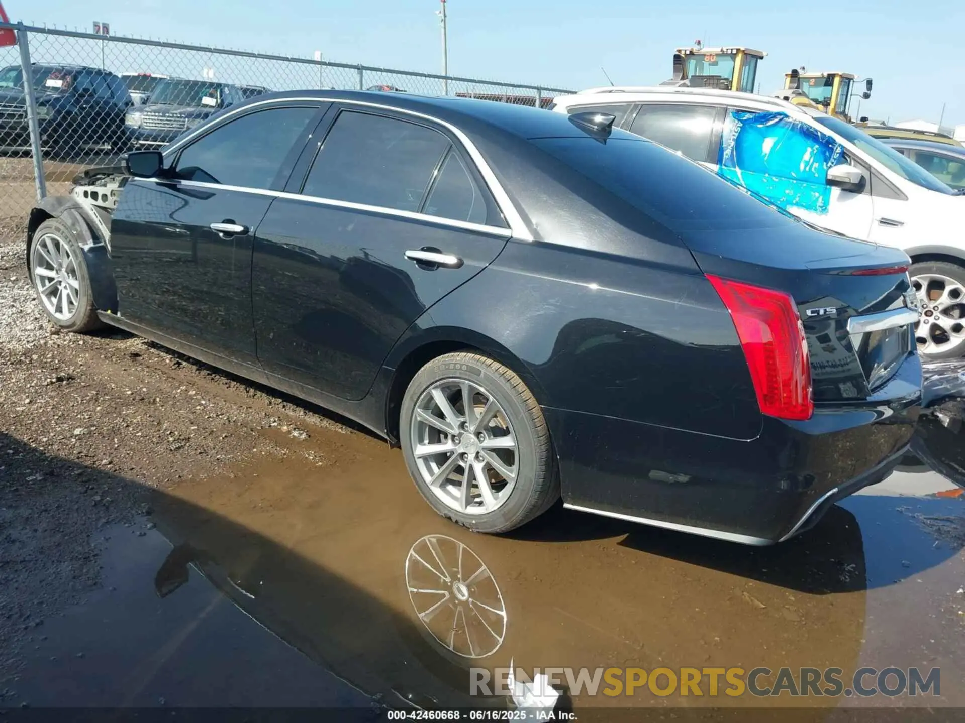 3 Photograph of a damaged car 1G6AR5SX9K0140636 CADILLAC CTS 2019