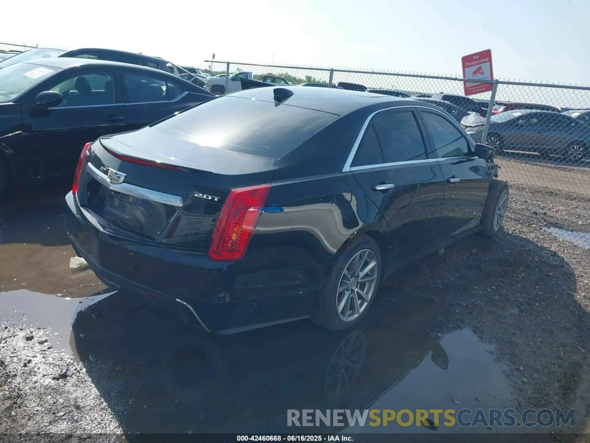4 Photograph of a damaged car 1G6AR5SX9K0140636 CADILLAC CTS 2019