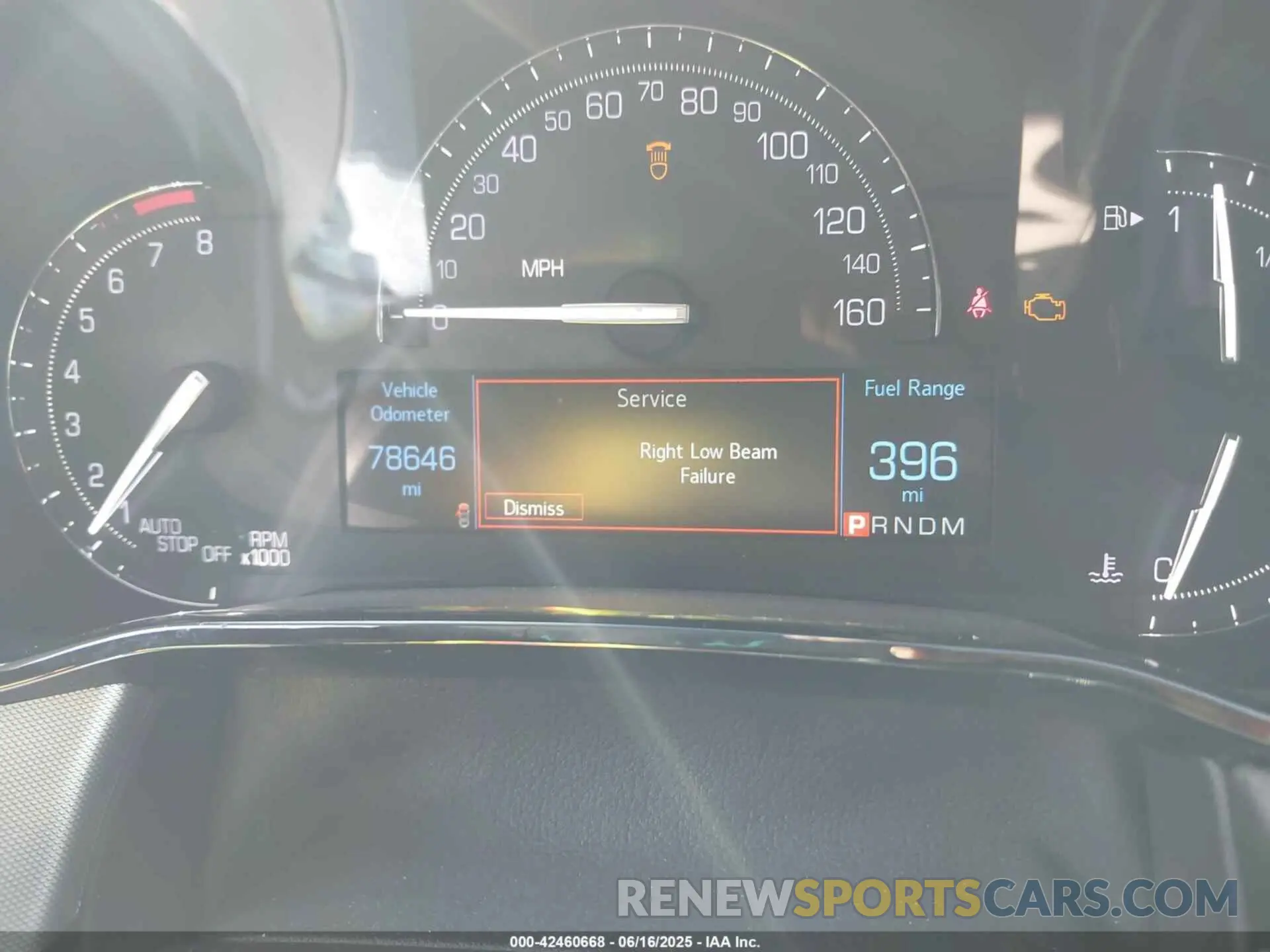7 Photograph of a damaged car 1G6AR5SX9K0140636 CADILLAC CTS 2019