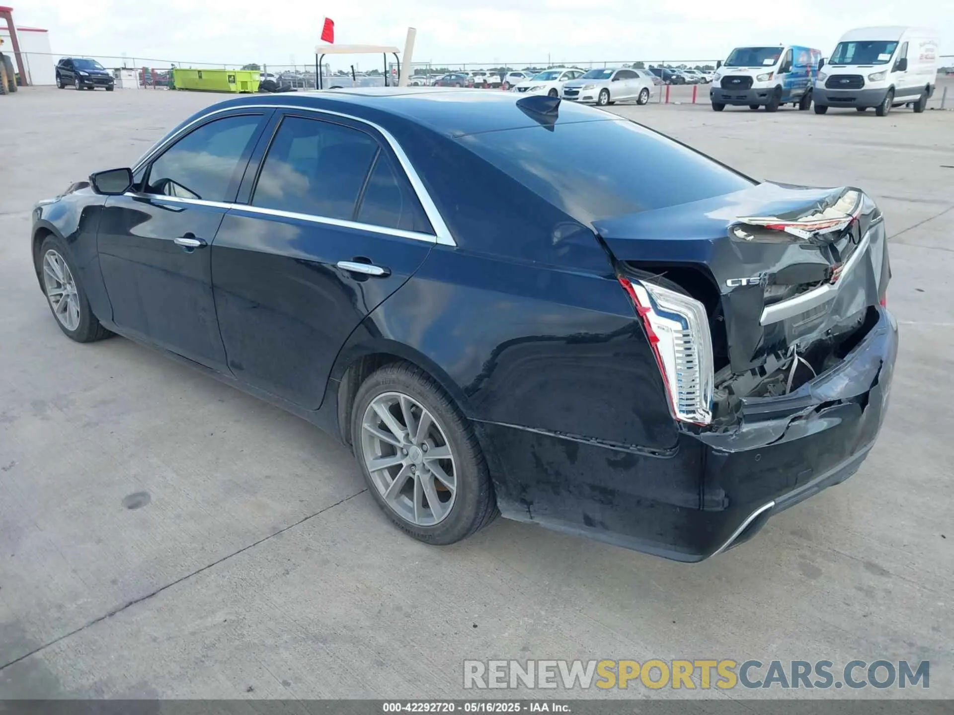 3 Photograph of a damaged car 1G6AR5SXXK0101778 CADILLAC CTS 2019