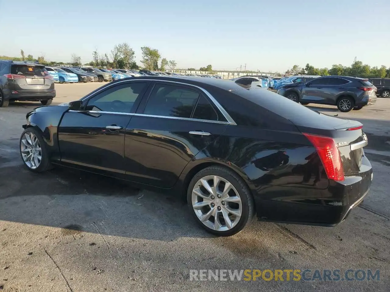 2 Photograph of a damaged car 1G6AS5SSXK0141755 CADILLAC CTS 2019