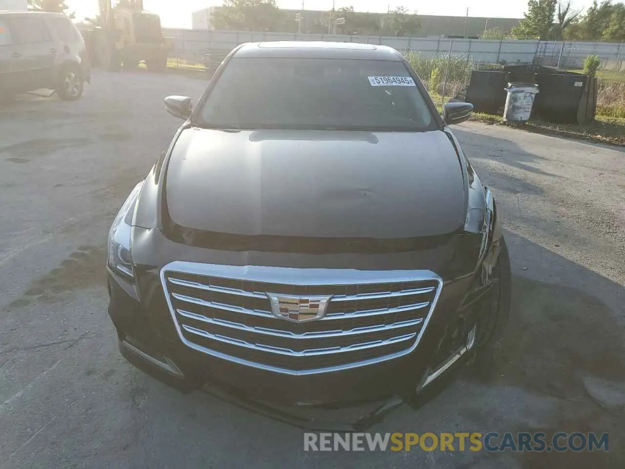 5 Photograph of a damaged car 1G6AS5SSXK0141755 CADILLAC CTS 2019