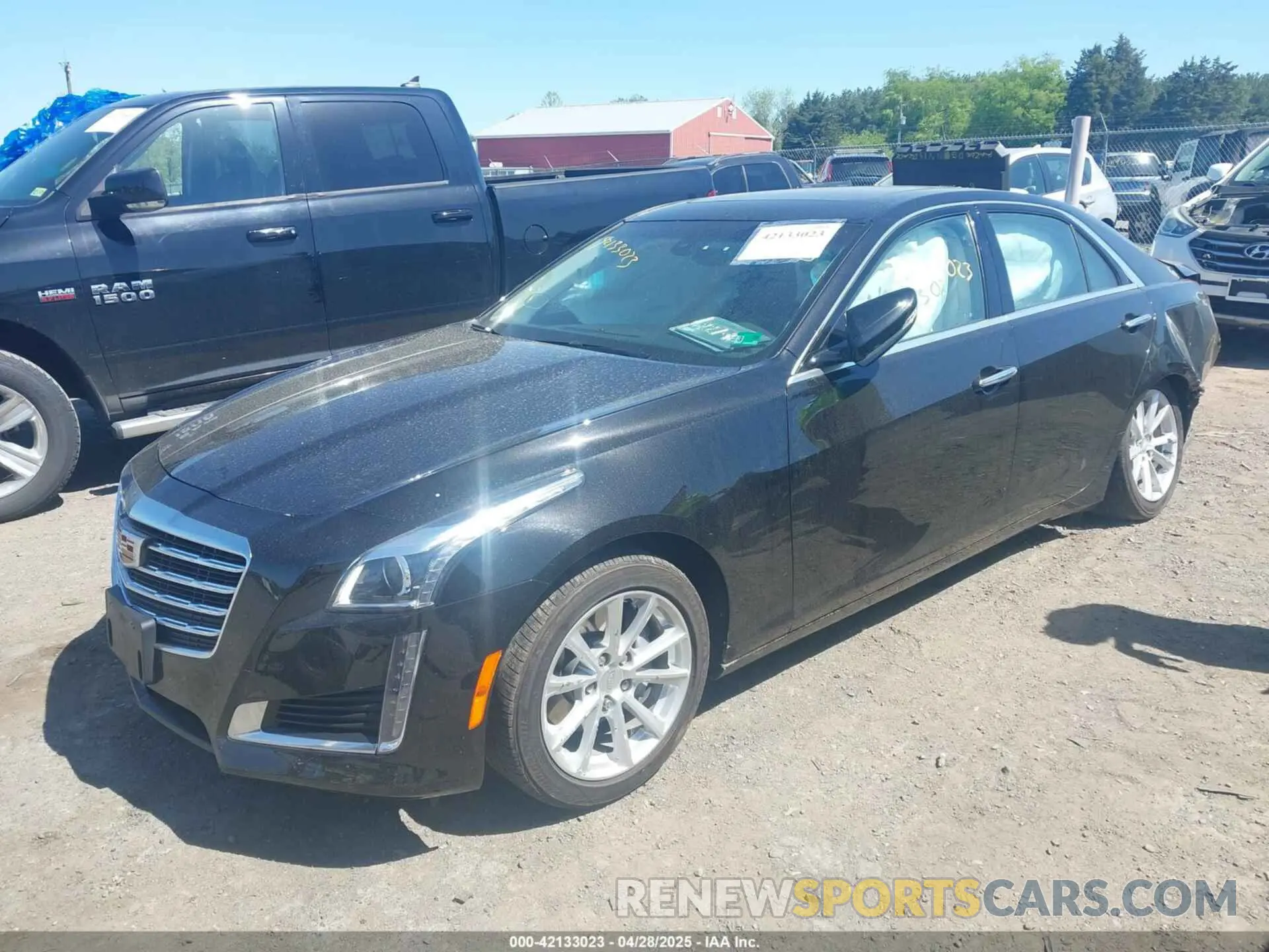 2 Photograph of a damaged car 1G6AW5SX5K0138777 CADILLAC CTS 2019