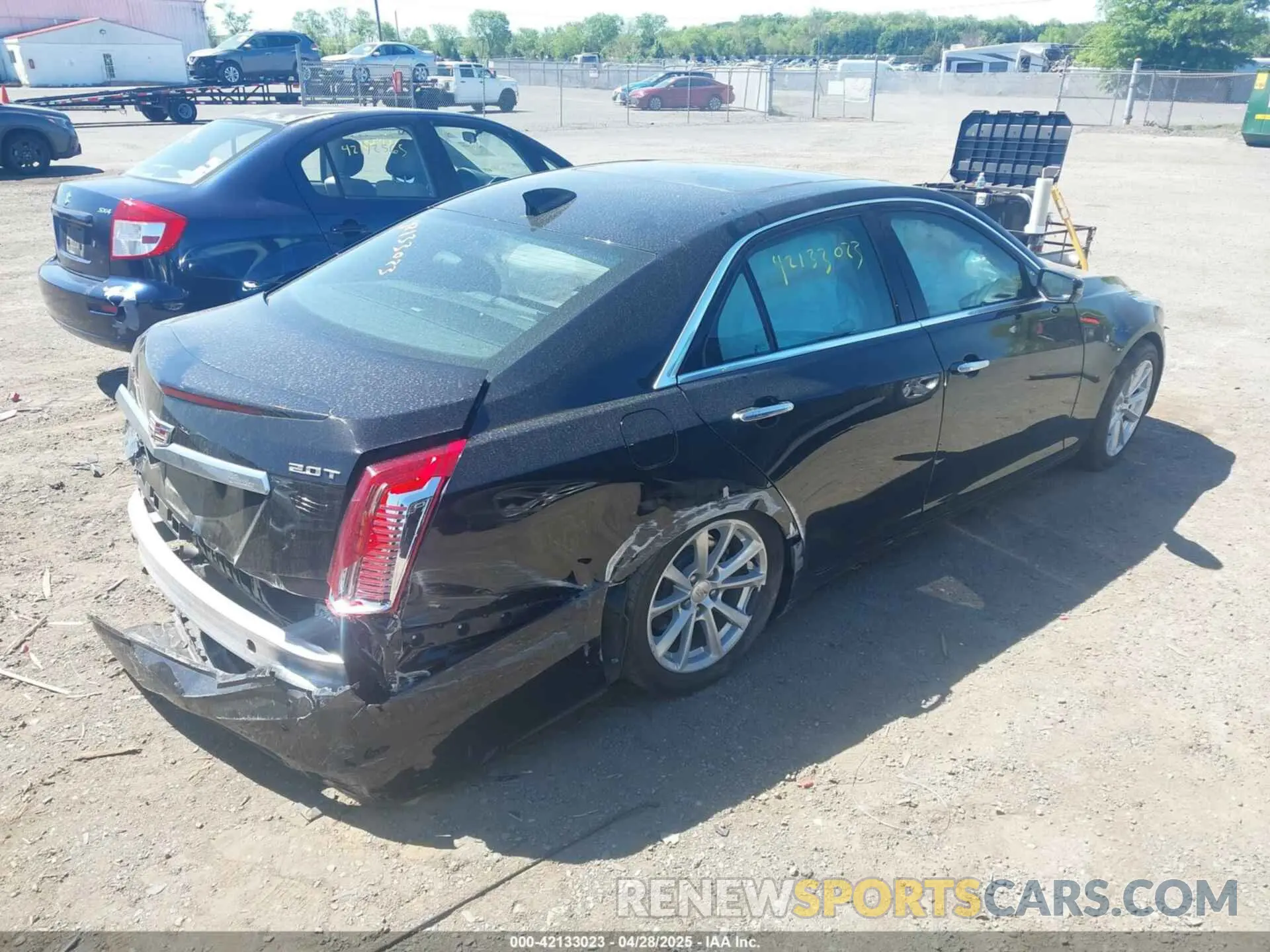 4 Photograph of a damaged car 1G6AW5SX5K0138777 CADILLAC CTS 2019