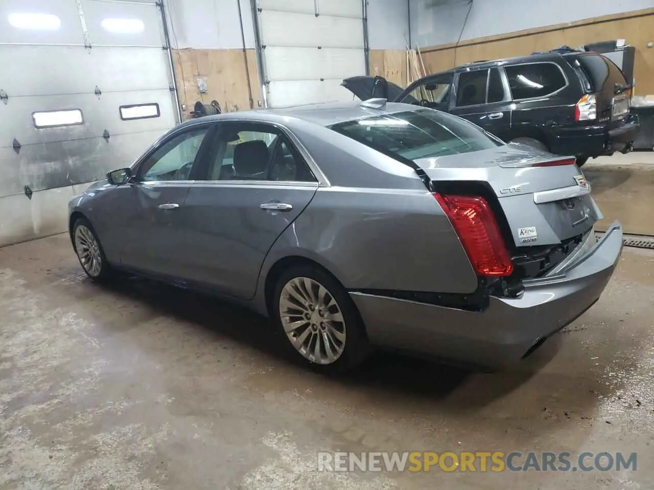 2 Photograph of a damaged car 1G6AX5SS5K0121561 CADILLAC CTS 2019