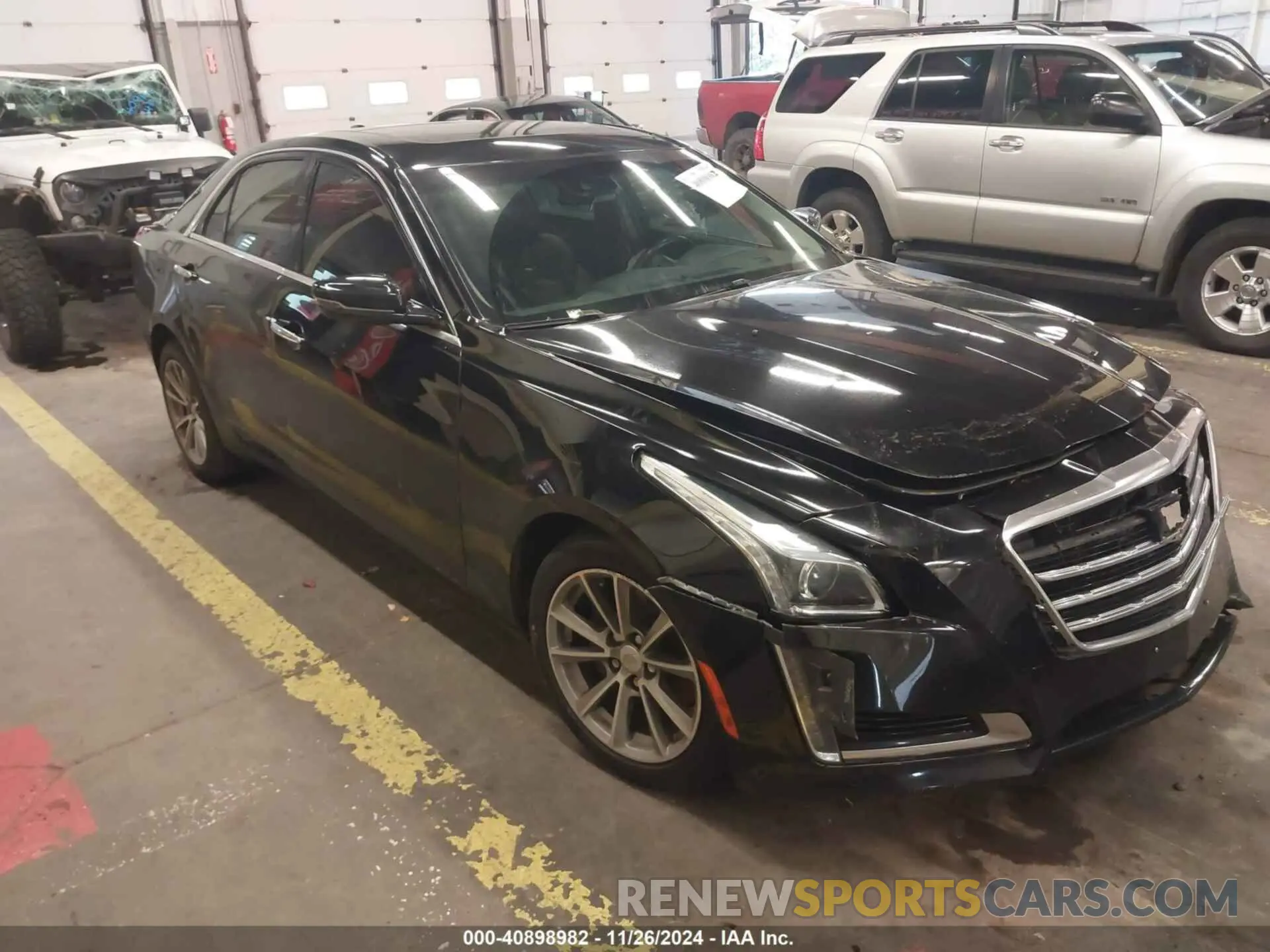 1 Photograph of a damaged car 1G6AX5SSXK0145788 CADILLAC CTS 2019