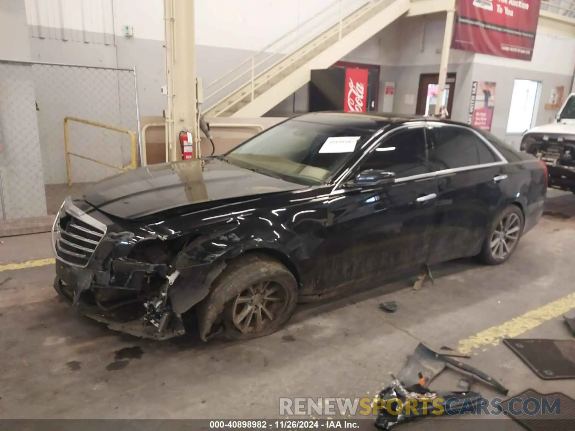 2 Photograph of a damaged car 1G6AX5SSXK0145788 CADILLAC CTS 2019