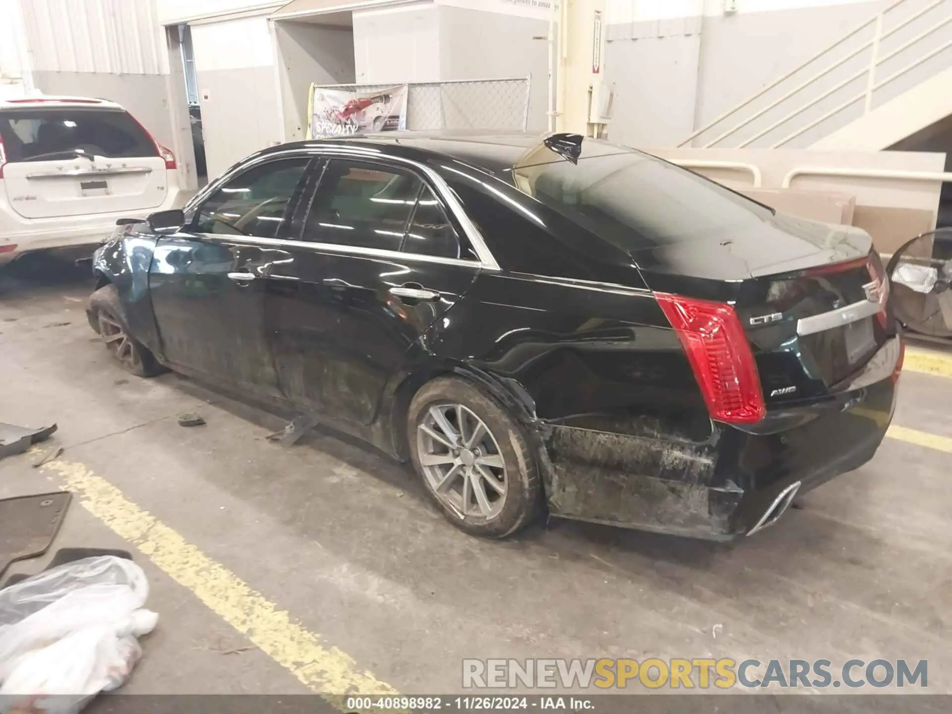 3 Photograph of a damaged car 1G6AX5SSXK0145788 CADILLAC CTS 2019