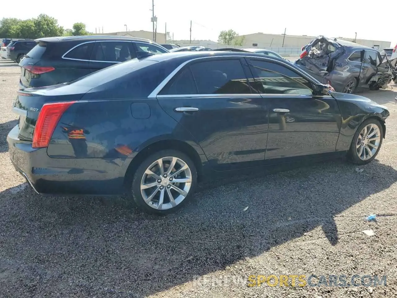 3 Photograph of a damaged car 1G6AX5SX3K0112126 CADILLAC CTS 2019