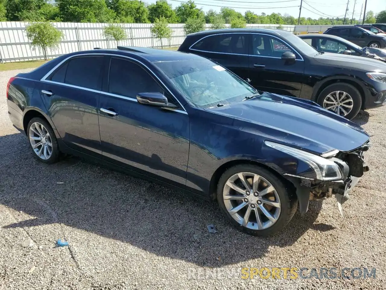 4 Photograph of a damaged car 1G6AX5SX3K0112126 CADILLAC CTS 2019