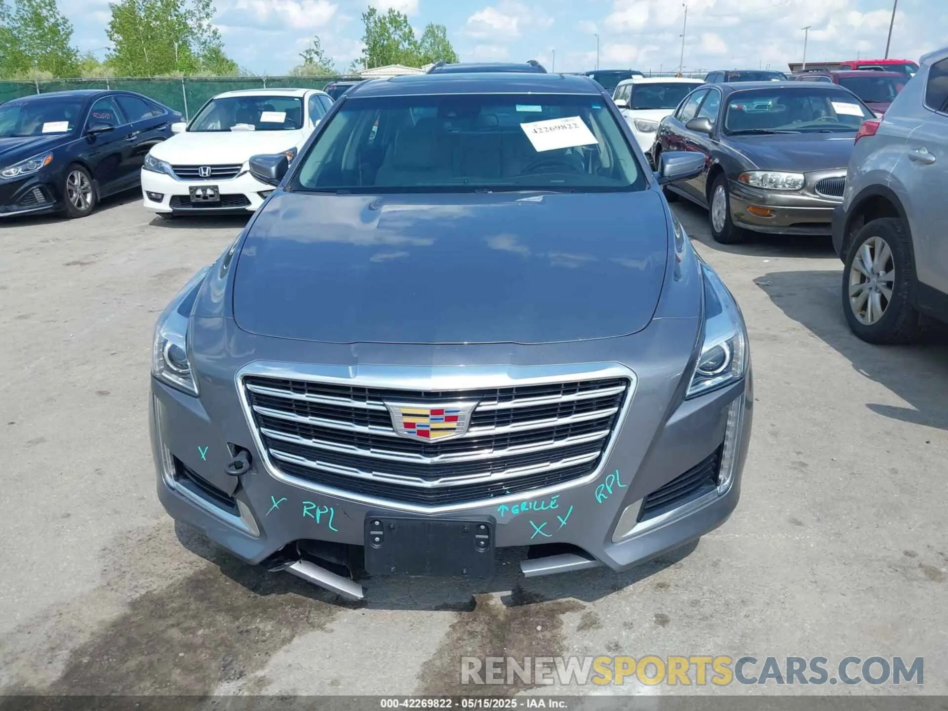 12 Photograph of a damaged car 1G6AX5SX3K0121389 CADILLAC CTS 2019