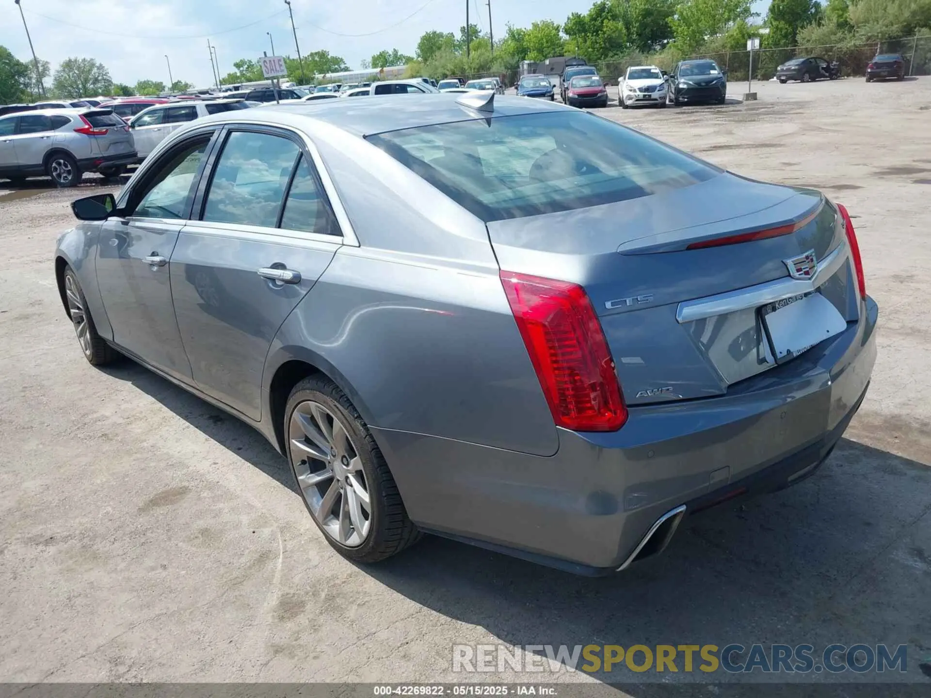 3 Photograph of a damaged car 1G6AX5SX3K0121389 CADILLAC CTS 2019