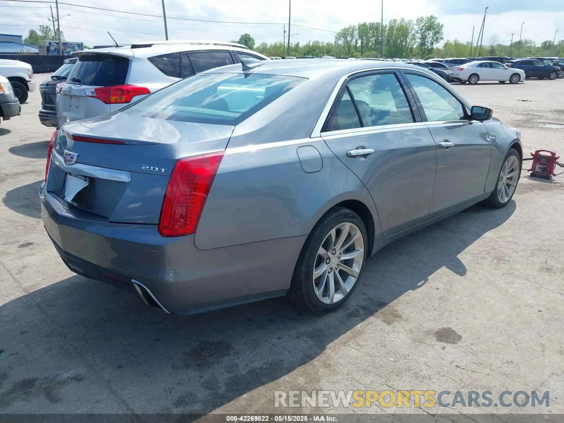 4 Photograph of a damaged car 1G6AX5SX3K0121389 CADILLAC CTS 2019
