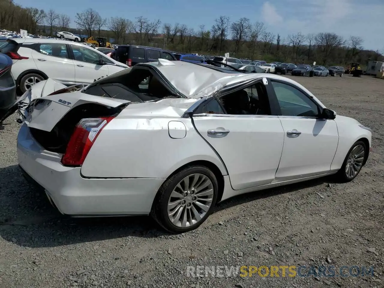 3 Photograph of a damaged car 1G6AX5SX6K0120236 CADILLAC CTS 2019