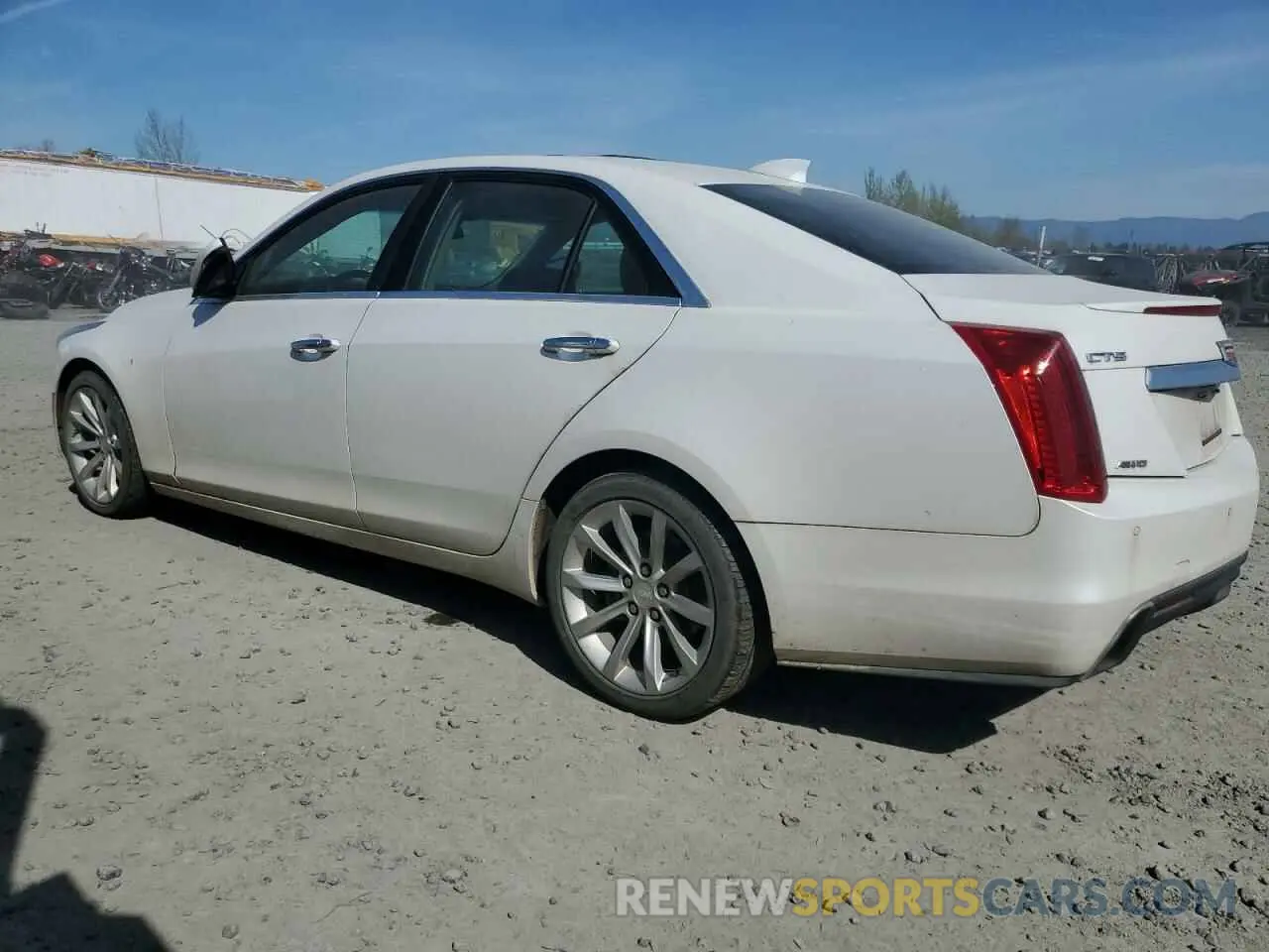 2 Photograph of a damaged car 1G6AX5SX6K0128899 CADILLAC CTS 2019