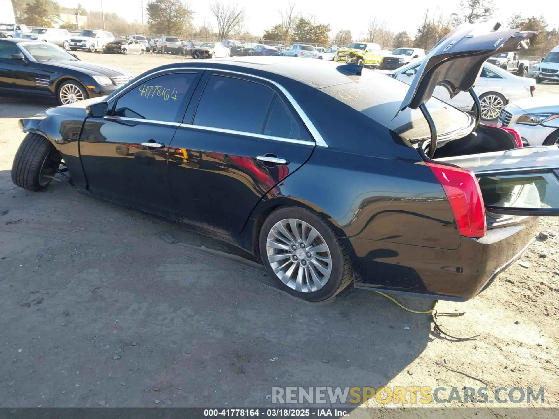 3 Photograph of a damaged car 1G6AX5SX8K0129858 CADILLAC CTS 2019