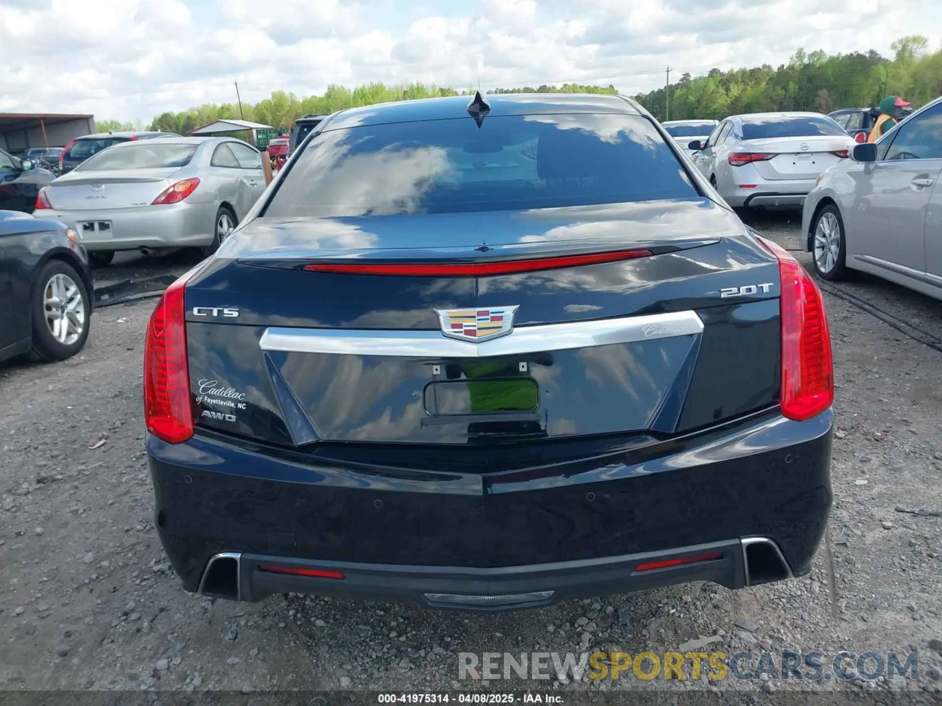 17 Photograph of a damaged car 1G6AX5SX8K0135286 CADILLAC CTS 2019
