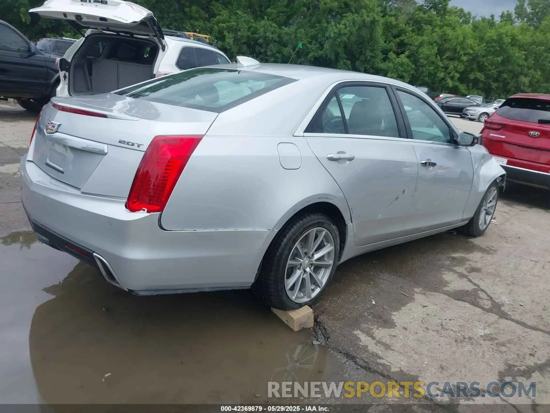 4 Photograph of a damaged car 1G6AX5SX9K0144238 CADILLAC CTS 2019