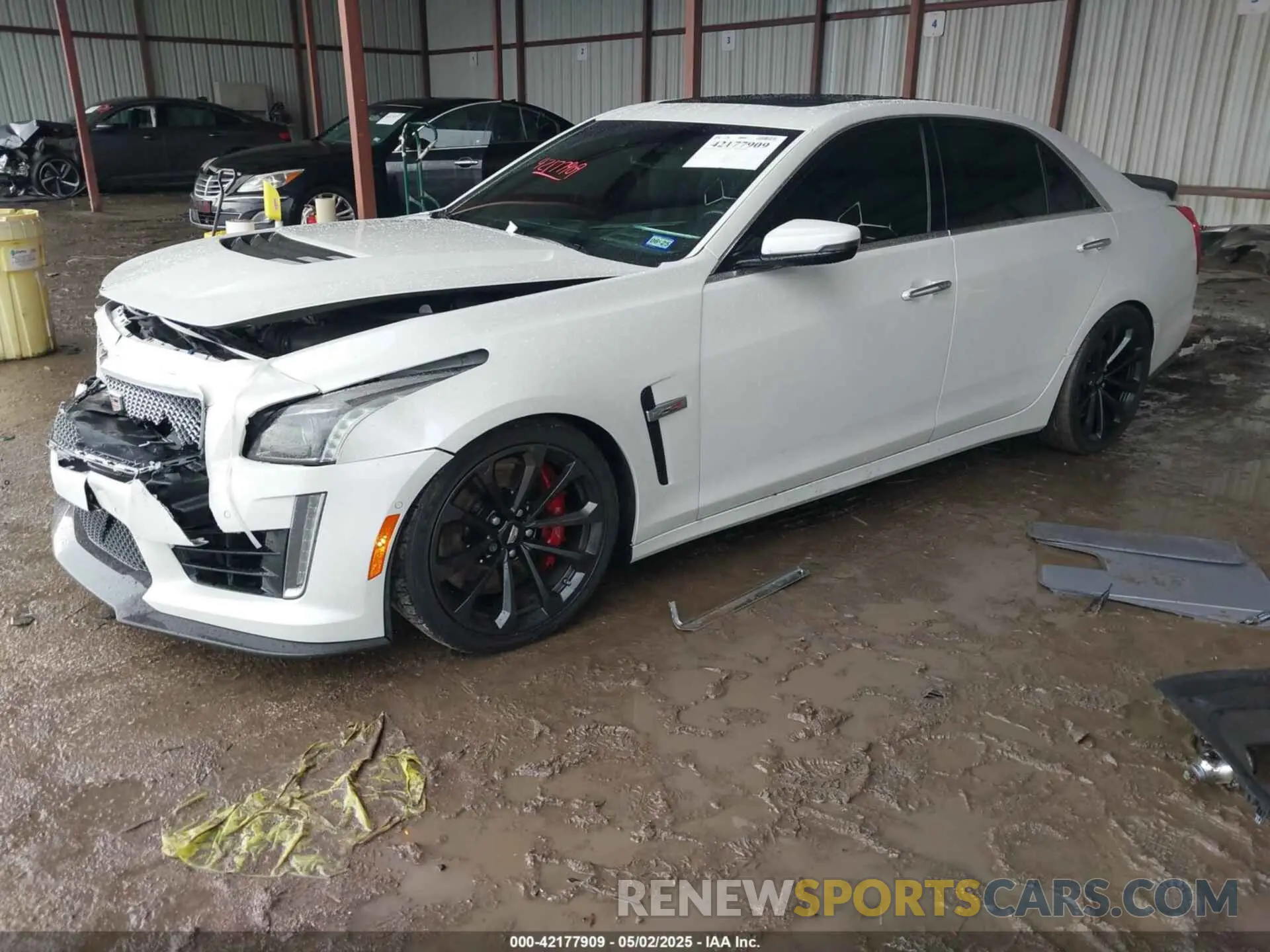 2 Photograph of a damaged car 1G6A15S66K0143718 CADILLAC CTS-V 2019