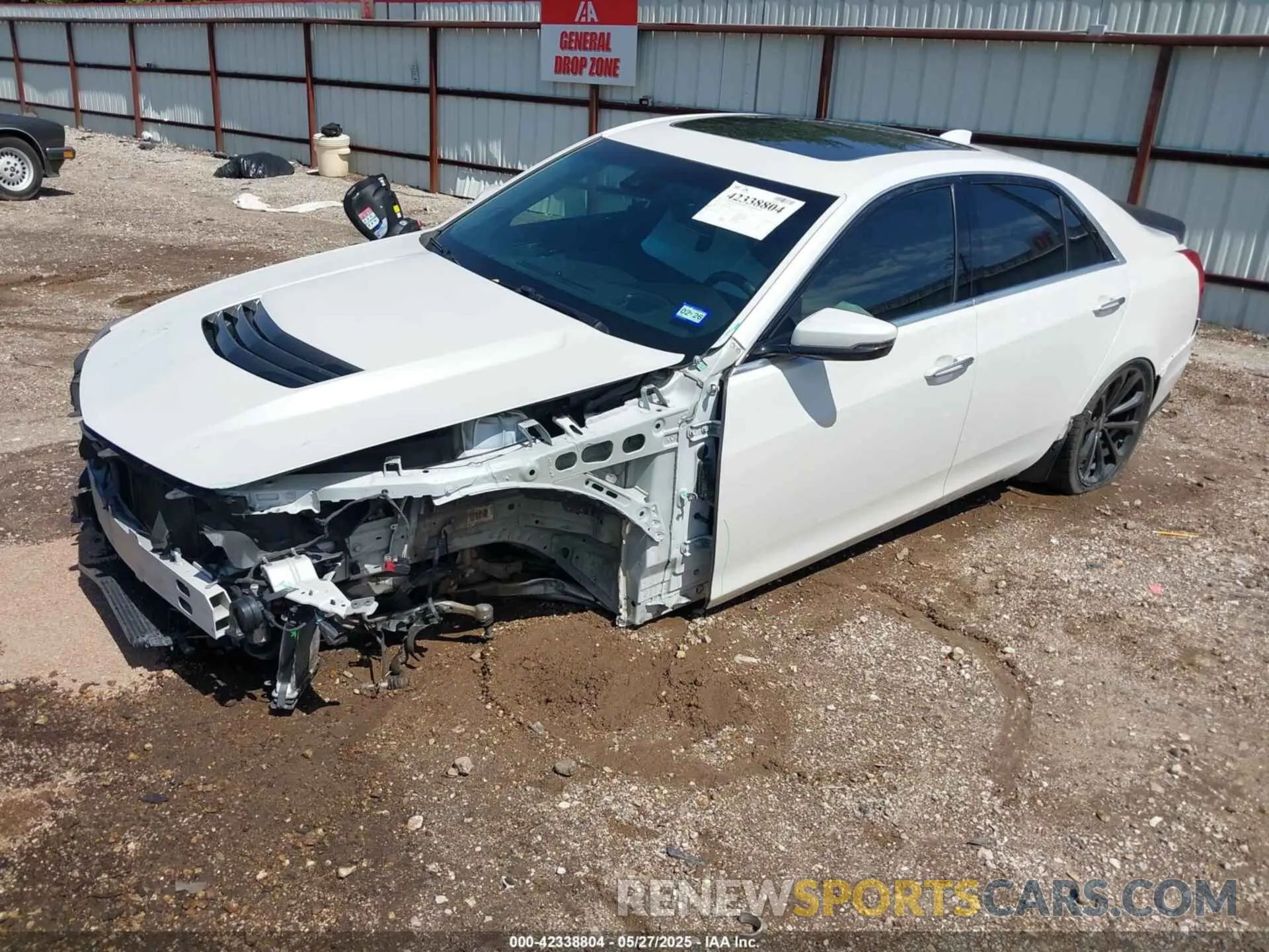 2 Photograph of a damaged car 1G6A15S68K0144031 CADILLAC CTS-V 2019