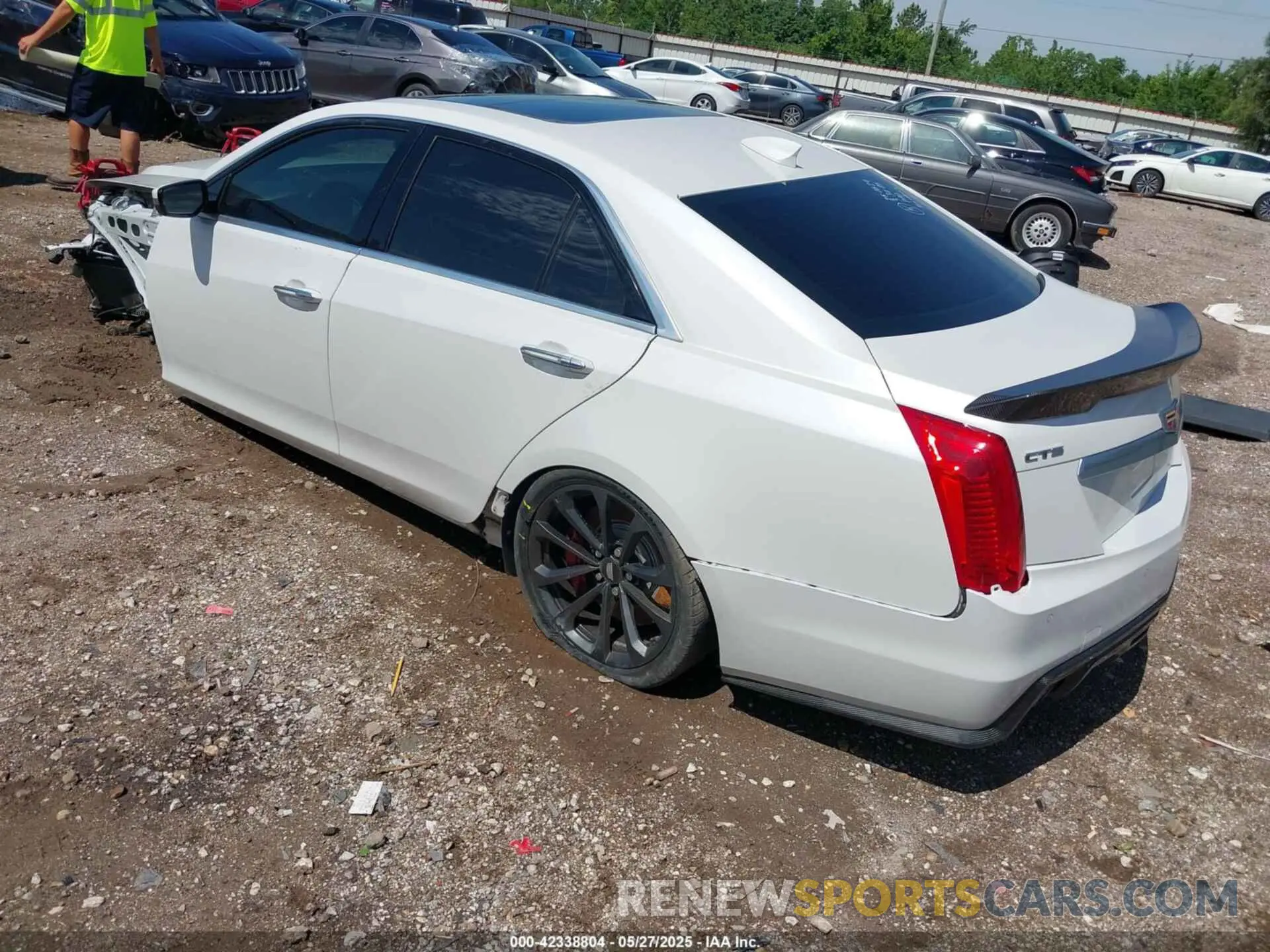 3 Photograph of a damaged car 1G6A15S68K0144031 CADILLAC CTS-V 2019