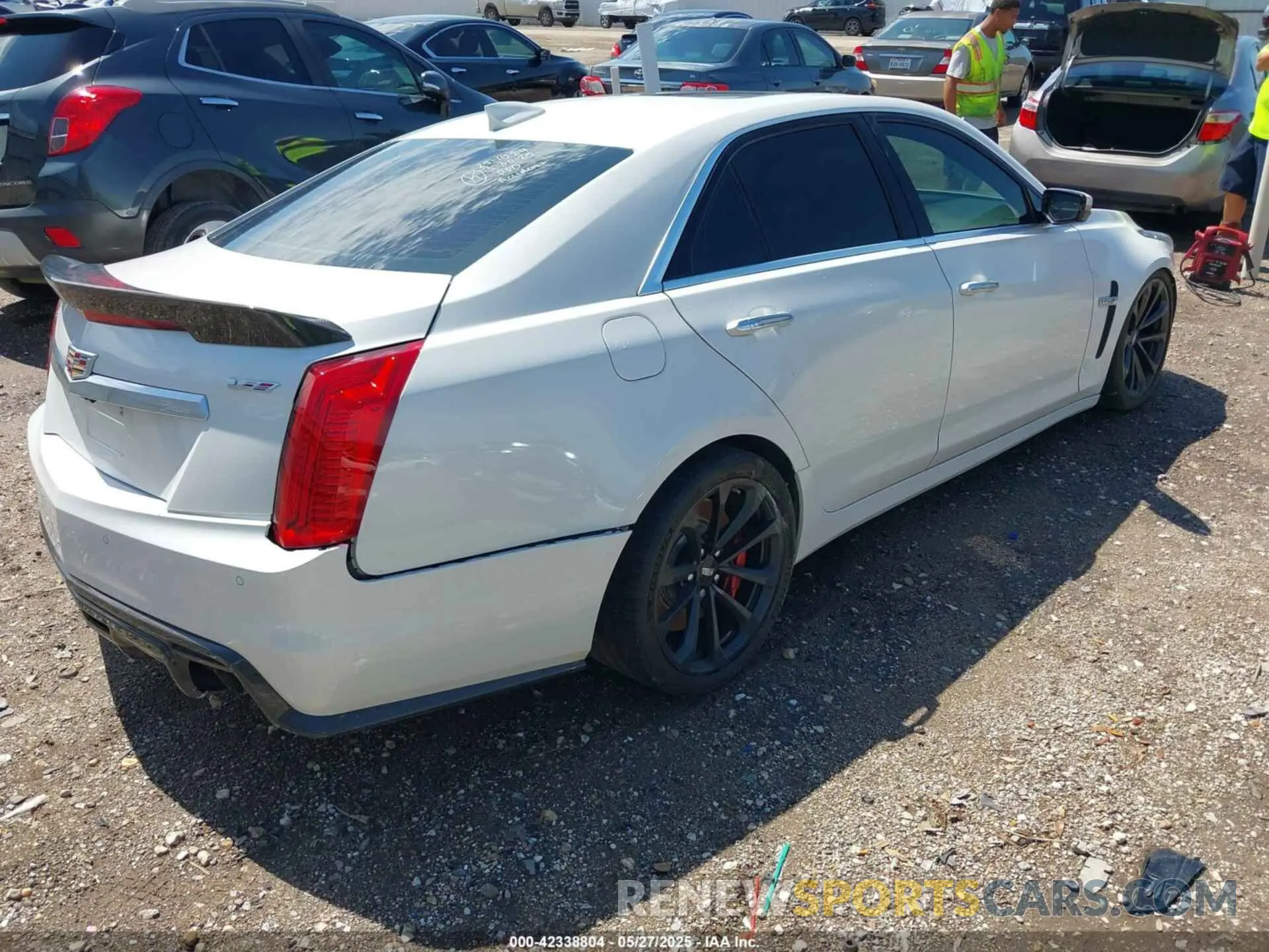 4 Photograph of a damaged car 1G6A15S68K0144031 CADILLAC CTS-V 2019