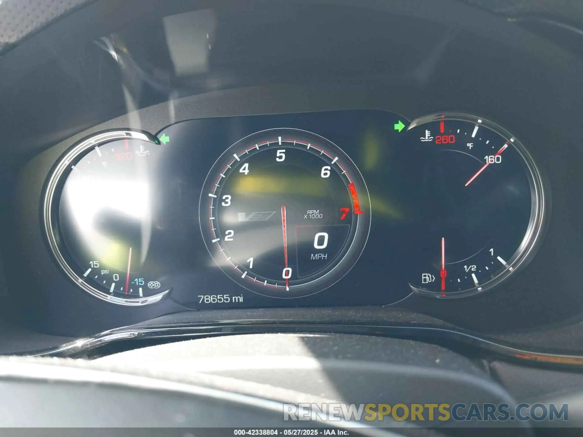 7 Photograph of a damaged car 1G6A15S68K0144031 CADILLAC CTS-V 2019