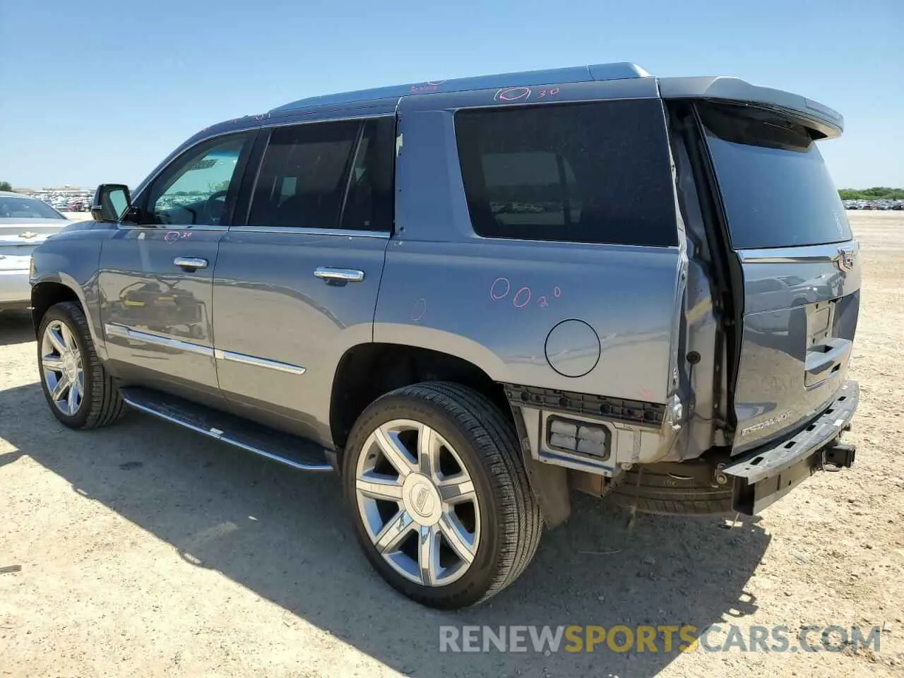 2 Photograph of a damaged car 1GYS3BKJ1KR111490 CADILLAC ESCALADE 2019