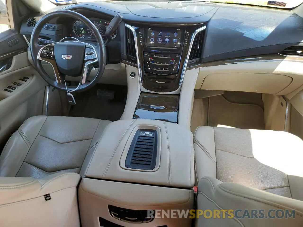 8 Photograph of a damaged car 1GYS3BKJ1KR111490 CADILLAC ESCALADE 2019