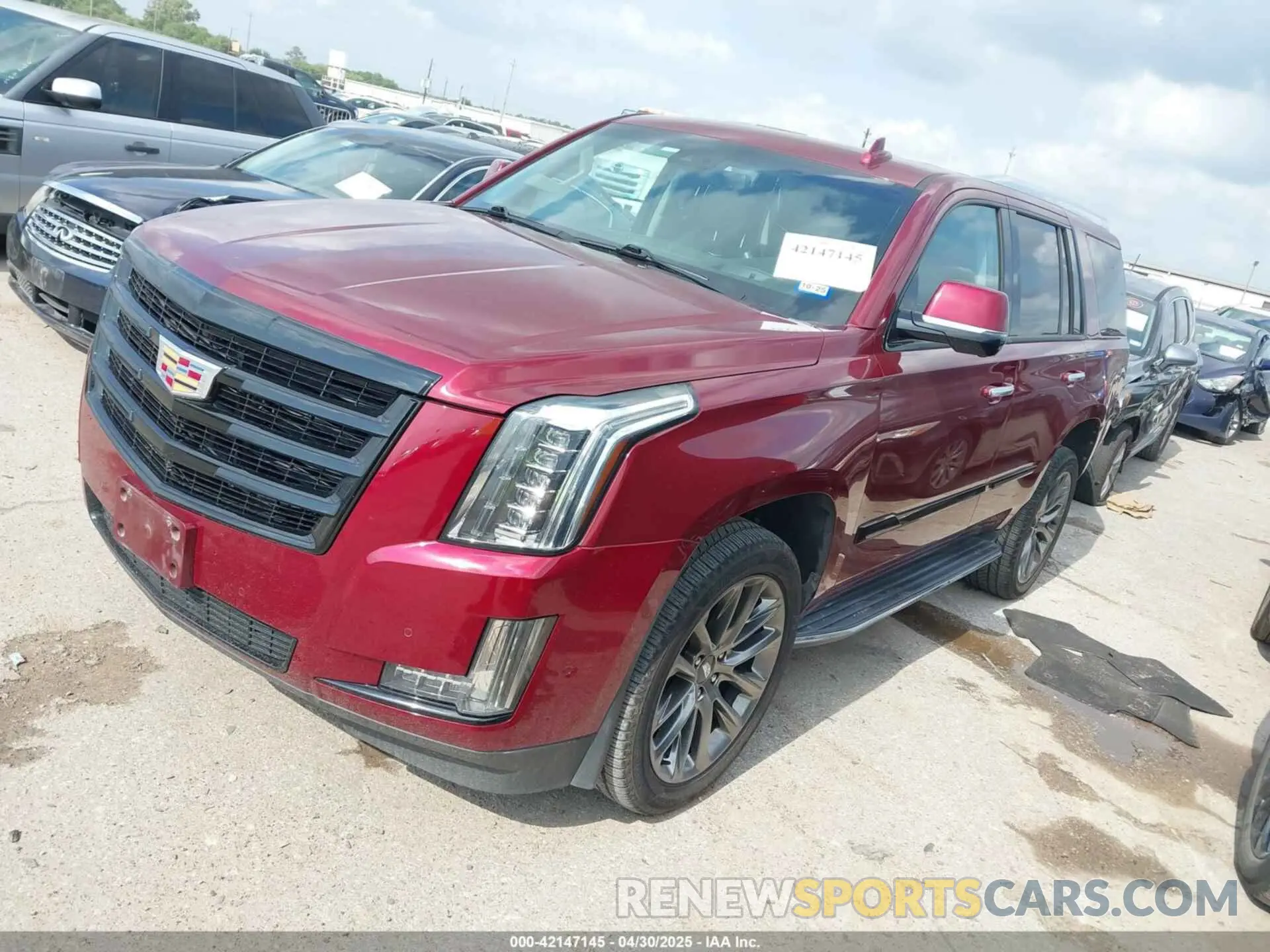 2 Photograph of a damaged car 1GYS3BKJ7KR342801 CADILLAC ESCALADE 2019