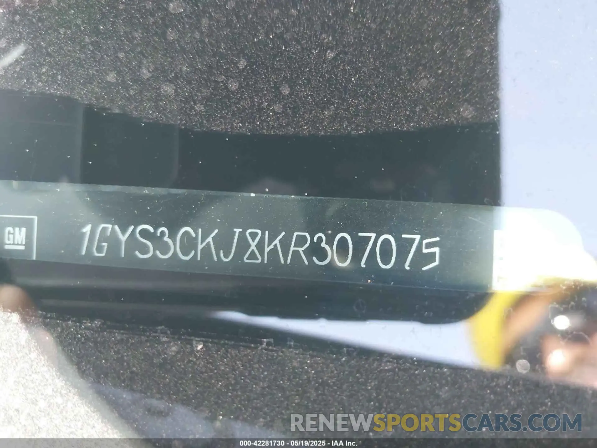 9 Photograph of a damaged car 1GYS3CKJ8KR307075 CADILLAC ESCALADE 2019