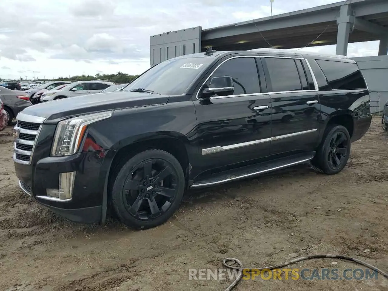 1 Photograph of a damaged car 1GYS3HKJ1KR296238 CADILLAC ESCALADE 2019