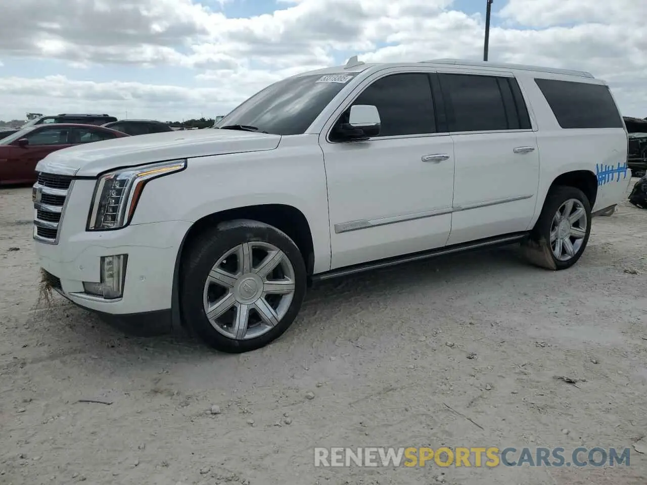 1 Photograph of a damaged car 1GYS3JKJXKR383143 CADILLAC ESCALADE 2019