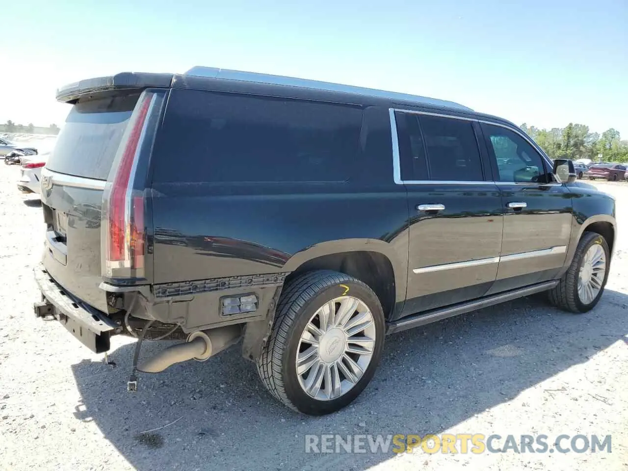 3 Photograph of a damaged car 1GYS3KKJ6KR139107 CADILLAC ESCALADE 2019