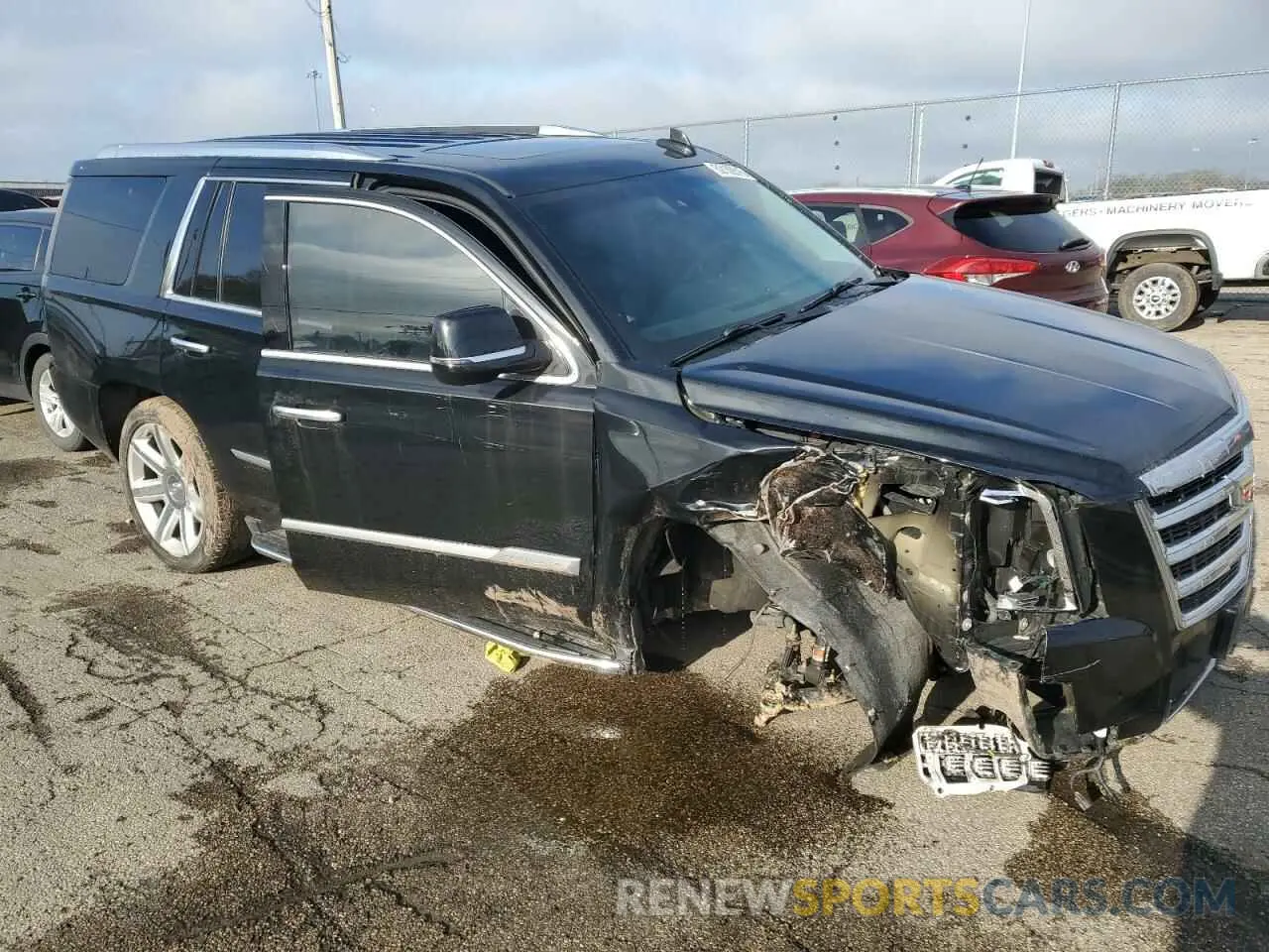 4 Photograph of a damaged car 1GYS4BKJ0KR405668 CADILLAC ESCALADE 2019
