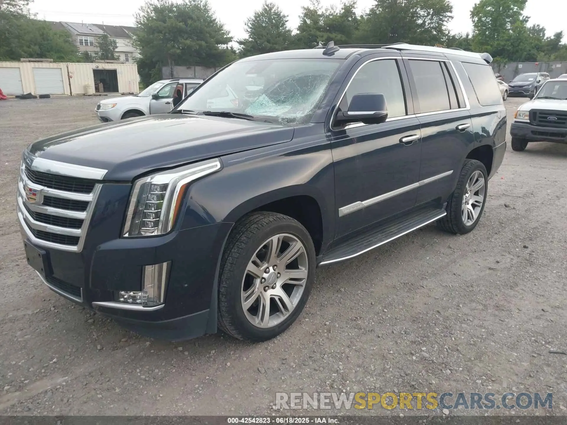 2 Photograph of a damaged car 1GYS4BKJ5KR232620 CADILLAC ESCALADE 2019