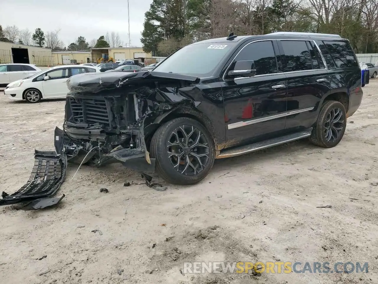 1 Photograph of a damaged car 1GYS4BKJ6KR273693 CADILLAC ESCALADE 2019