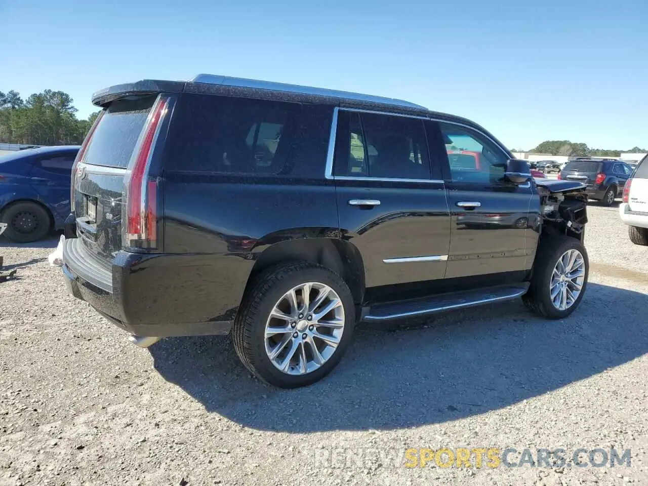 3 Photograph of a damaged car 1GYS4BKJ7KR249807 CADILLAC ESCALADE 2019