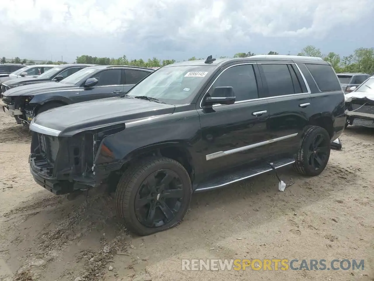 1 Photograph of a damaged car 1GYS4BKJ8KR319783 CADILLAC ESCALADE 2019