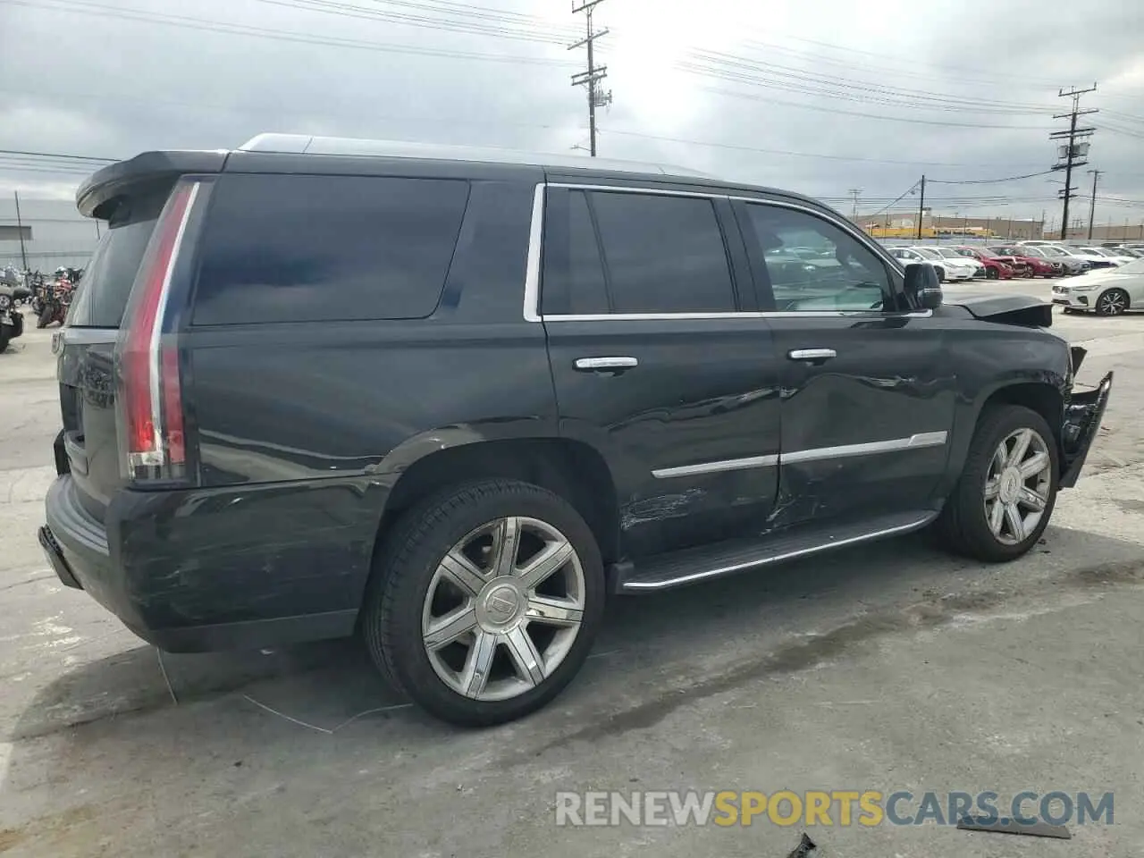 3 Photograph of a damaged car 1GYS4BKJXKR332356 CADILLAC ESCALADE 2019