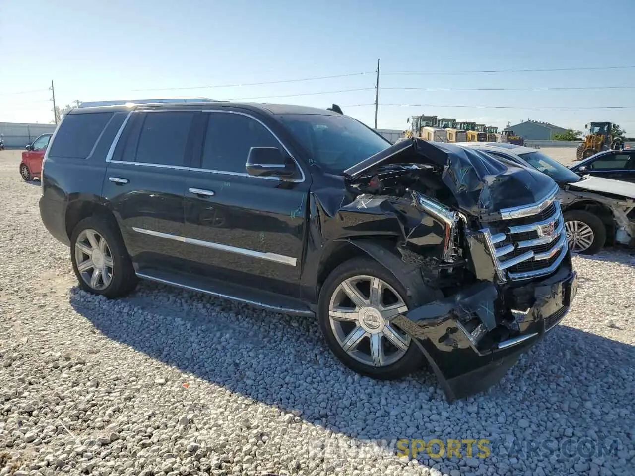 4 Photograph of a damaged car 1GYS4BKJXKR389513 CADILLAC ESCALADE 2019