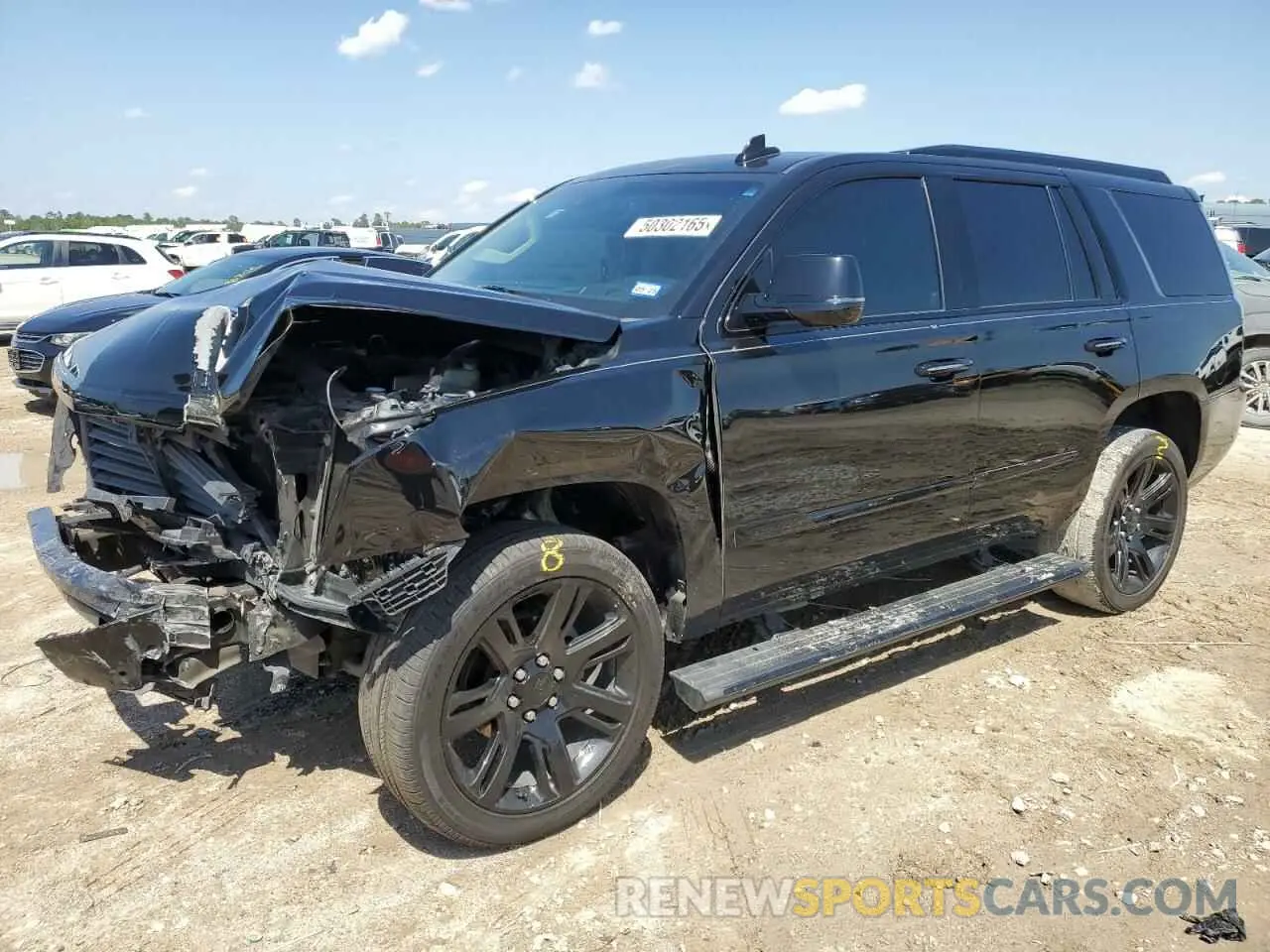 1 Photograph of a damaged car 1GYS4CKJ8KR302925 CADILLAC ESCALADE 2019