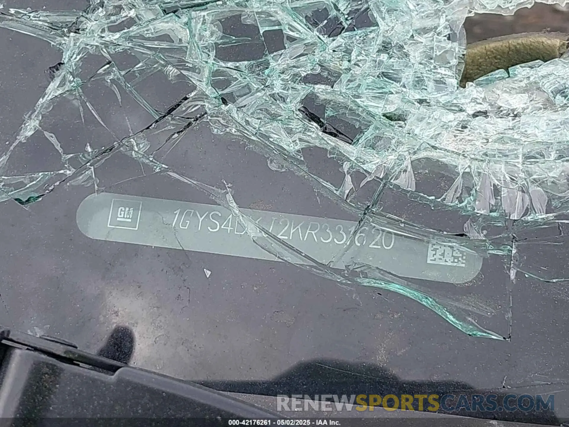 16 Photograph of a damaged car 1GYS4DKJ2KR331620 CADILLAC ESCALADE 2019