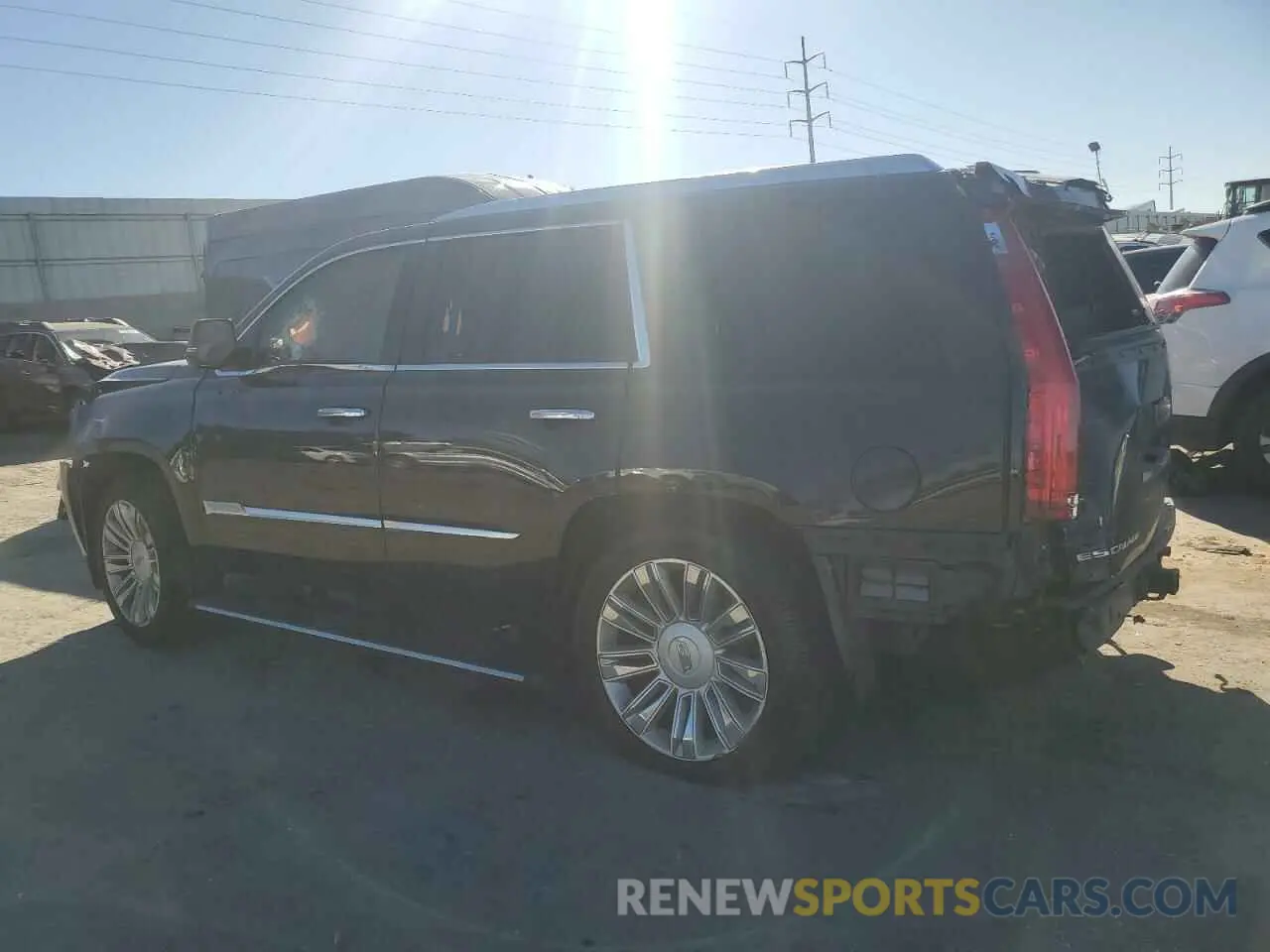 2 Photograph of a damaged car 1GYS4DKJ6KR155879 CADILLAC ESCALADE 2019
