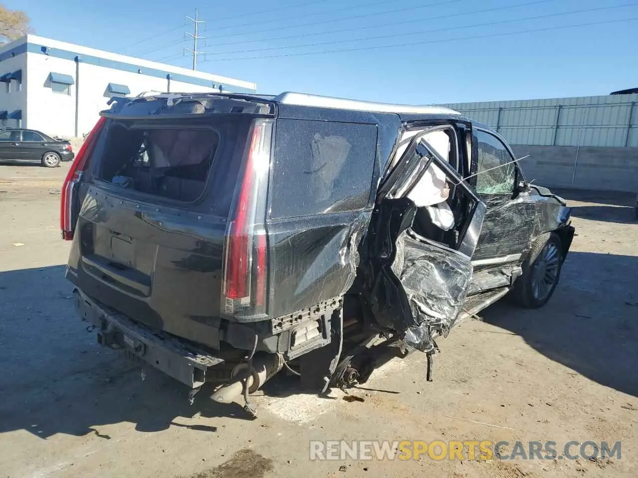 3 Photograph of a damaged car 1GYS4DKJ6KR155879 CADILLAC ESCALADE 2019
