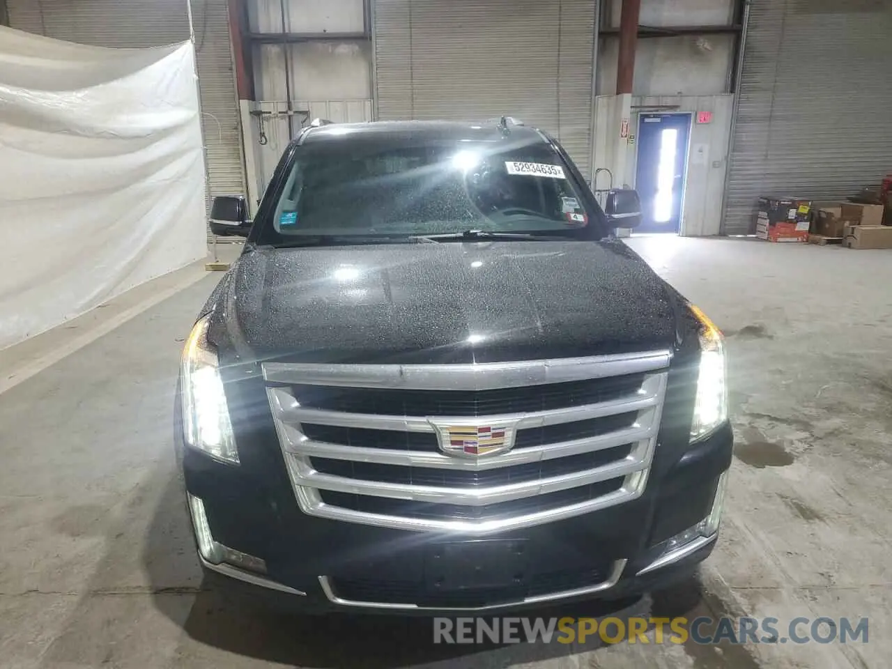 5 Photograph of a damaged car 1GYS4GKJ3KR342188 CADILLAC ESCALADE 2019
