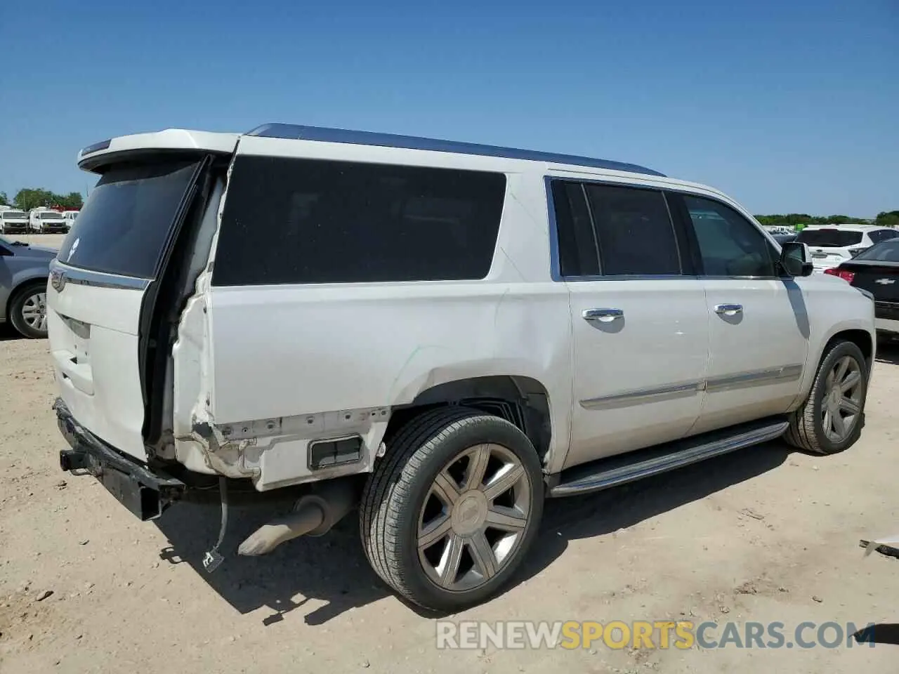 3 Photograph of a damaged car 1GYS4HKJ0KR329842 CADILLAC ESCALADE 2019