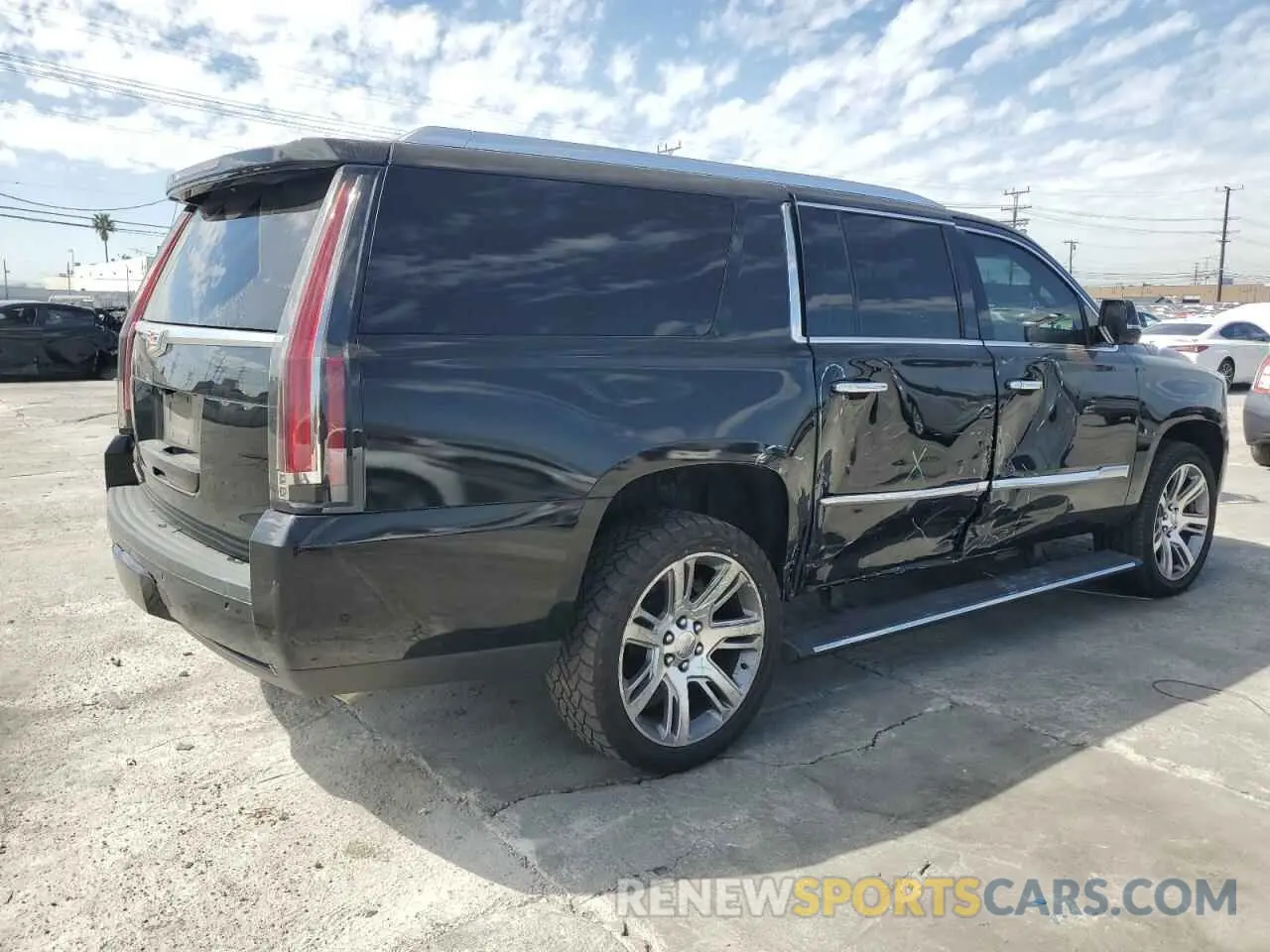 3 Photograph of a damaged car 1GYS4JKJ3KR112440 CADILLAC ESCALADE 2019